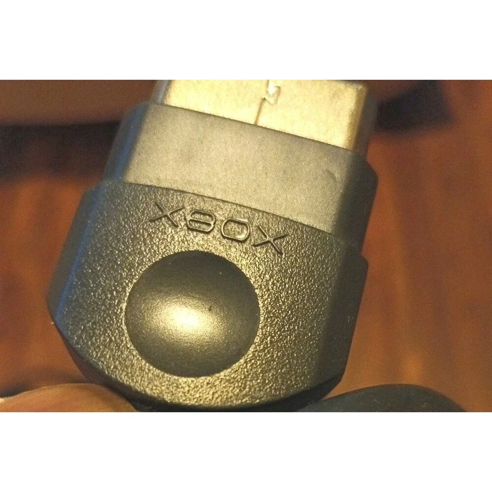 Original Microsoft Xbox (OEM/Unbranded) A/V Cable Lot Of 2.